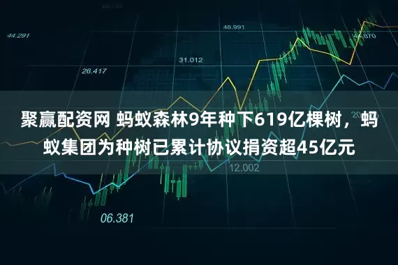 聚赢配资网 蚂蚁森林9年种下619亿棵树,蚂蚁集团为种树已累计协议捐资超45亿元